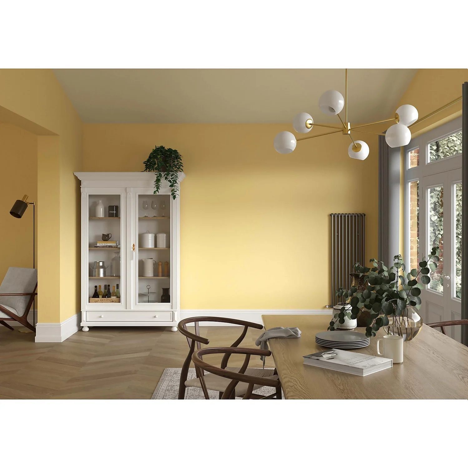 Dulux Heritage Matt Emulsion Paint Butter Cup - 2.5L 11 Dulux Heritage Matt Emulsion Paint Butter Cup - 2.5L - Image 9