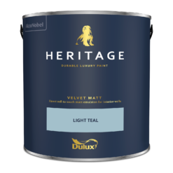 Dulux Heritage Matt Emulsion Paint Light Teal - 2.5L -Paint Store 12899099 2134847661499479