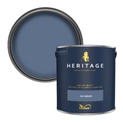Dulux Heritage Matt Emulsion Paint DH Indigo - 2.5L