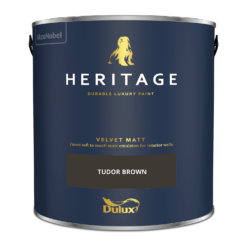 Dulux Heritage Matt Emulsion Paint Tudor Brown - 2.5L -Paint Store 12899141 1644847684302800