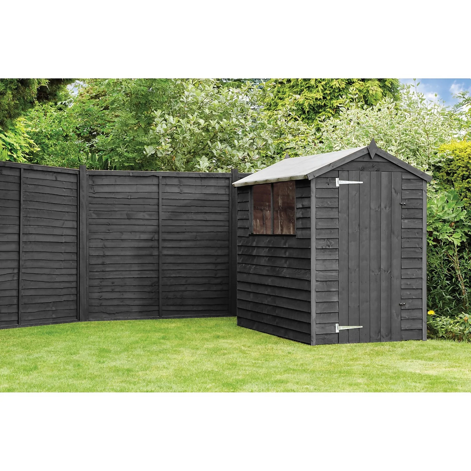 Ronseal One Coat Fence Life Paint Tudor Black Oak - 9L 4 Ronseal One Coat Fence Life Paint Tudor Black Oak - 9L - Image 2
