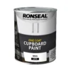 Ronseal One Coat Cupboard Paint White Satin - 750ml -Paint Store 13052740 4414876682913828