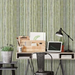 Organic Textures Bamboo Green Wallpaper -Paint Store 13120762 8834866361353447