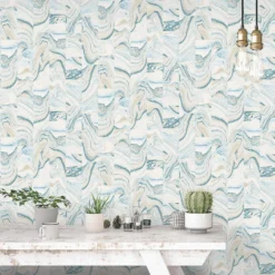 Organic Textures Agate Tile Turquoise Wallpaper 5 Organic Textures Agate Tile Turquoise Wallpaper -Paint Store 13120790 1714866366775356