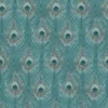 Organic Textures Peacock Turquoise Wallpaper -Paint Store 13120794 4644866367490466
