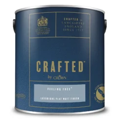 CRAFTED™ By Crown Flat Matt Interior Wall, Ceiling And Wood Paint Feeling Free® - 2.5L 10 CRAFTED™ By Crown Flat Matt Interior Wall, Ceiling And Wood Paint Feeling Free® - 2.5L -Paint Store 13167132 1644881129447294