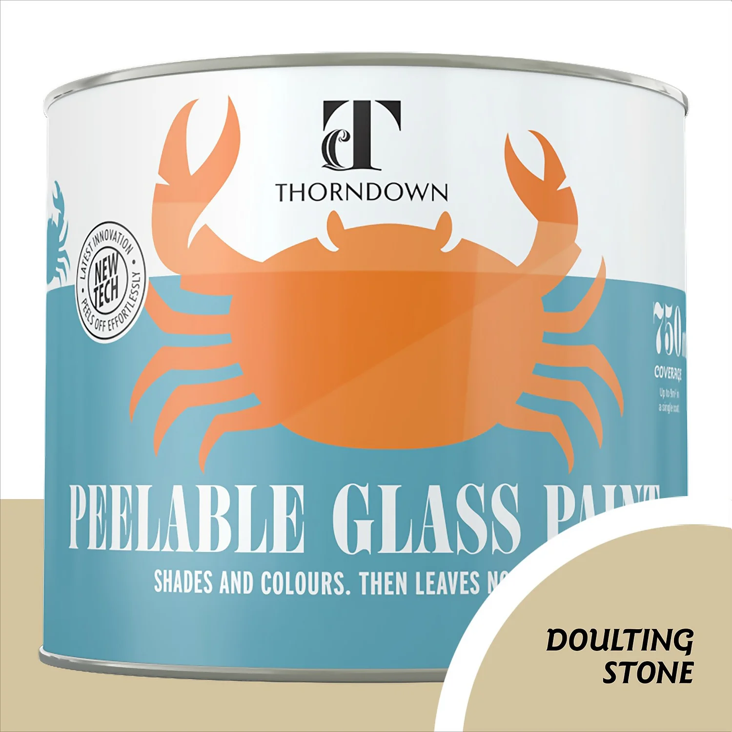 Thorndown Doulting Stone Peelable Glass Paint 750ml 3 Thorndown Doulting Stone Peelable Glass Paint 750ml