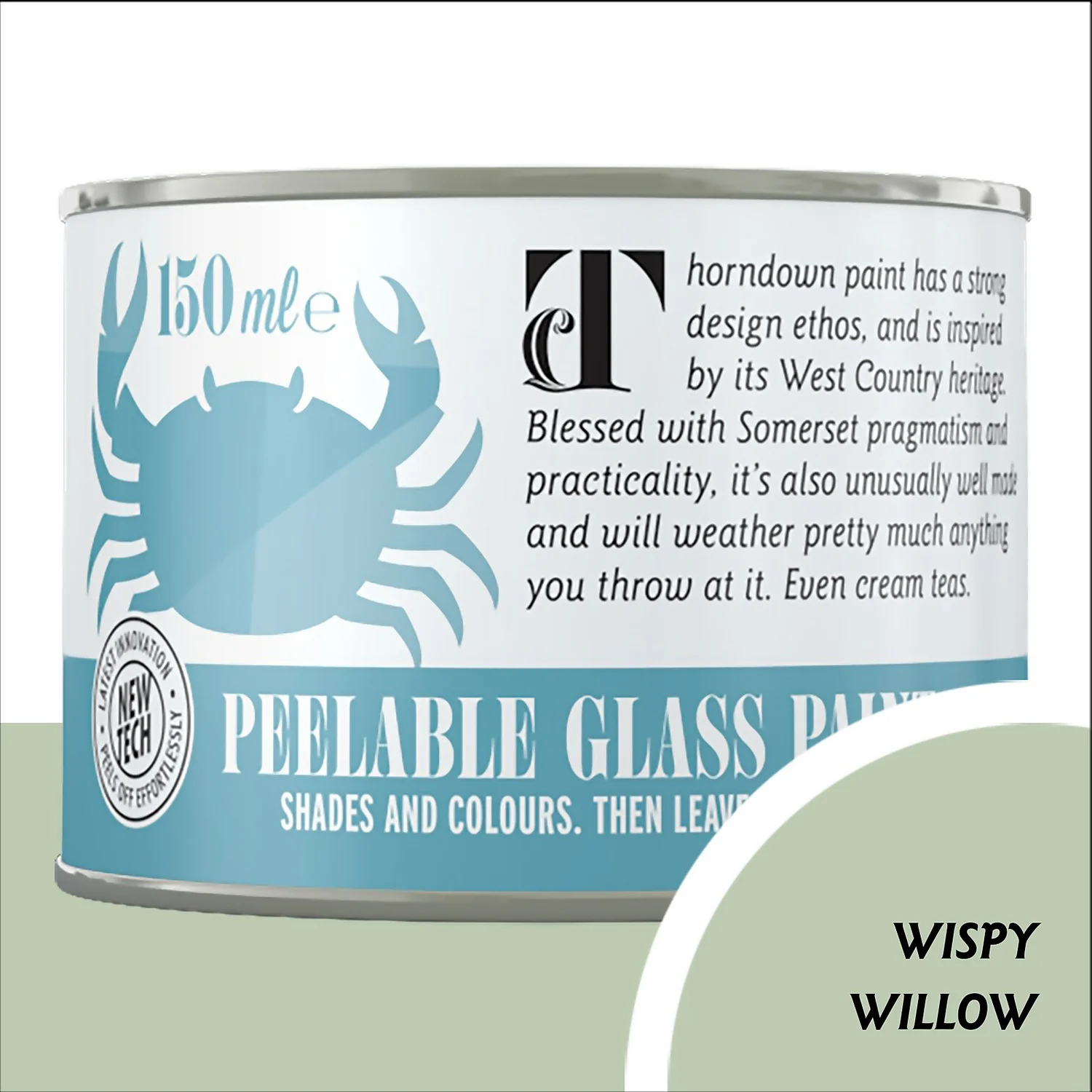 Thorndown Wispy Willow Peelable Glass Paint 150ml 3 Thorndown Wispy Willow Peelable Glass Paint 150ml