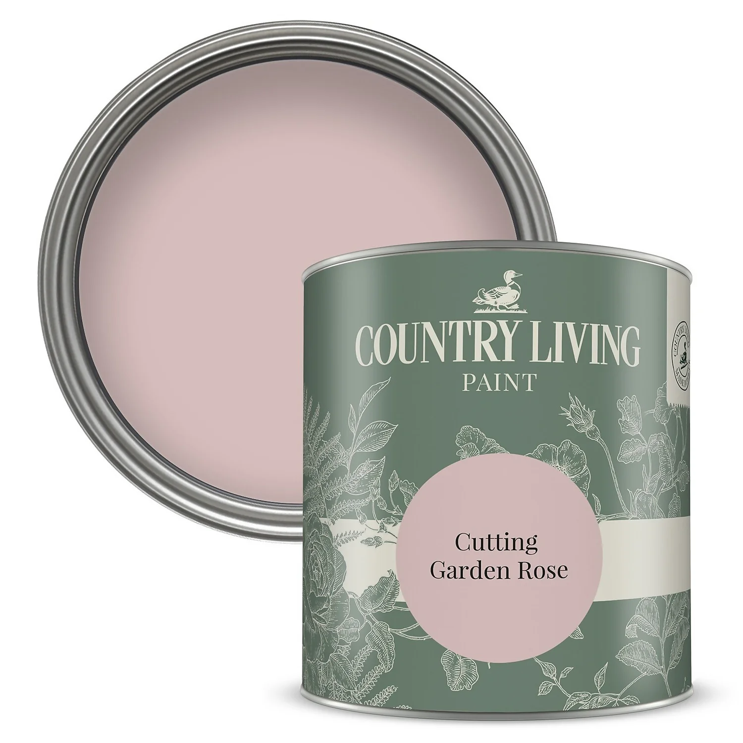 Country Living Matt Emulsion Multi-Surface Paint Cutting Garden Rose - Tester 125ml 3 Country Living Matt Emulsion Multi-Surface Paint Cutting Garden Rose - Tester 125ml