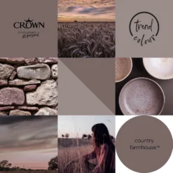 Crown Matt Emulsion Paint Country Farmhouse - 2.5L -Paint Store 13807008 2664963776302616