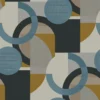Next Retro Shapes Geo Blues Wallpaper -Paint Store 13827402 1474969471475166