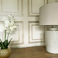 Belgravia Décor Forbidden Fruit Panel Smooth Cream Wallpaper -Paint Store 13909597 2014981681941549