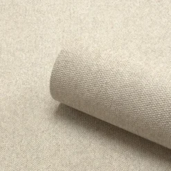 Belgravia Décor San Remo Natural Fabric Effect Glitter Wallpaper A4 Size Sample