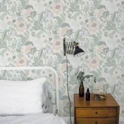 Galerie Floral Trail Green Wallpaper -Paint Store 13910506 5204994884113708