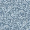 Galerie Chinese Toile Blue Wallpaper