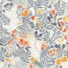 Galerie Wild Flower Blue Wallpaper 1 Galerie Wild Flower Blue Wallpaper -Paint Store 13910549 1304994885054382