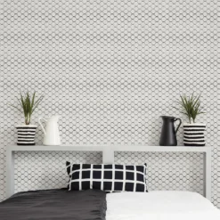 Galerie Honeycomb Grey A4 Wallpaper Sample -Paint Store 13910572 7464994886087174