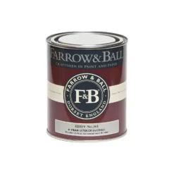 Farrow & Ball Exterior Eggshell Paint No.301 Eddy - 750ml -Paint Store 13911909 2004992601424199