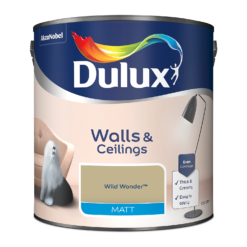 Dulux Walls & Ceilings Matt Emulsion Paint Wild Wonder - 2.5L -Paint Store 13913915 1484989523297335