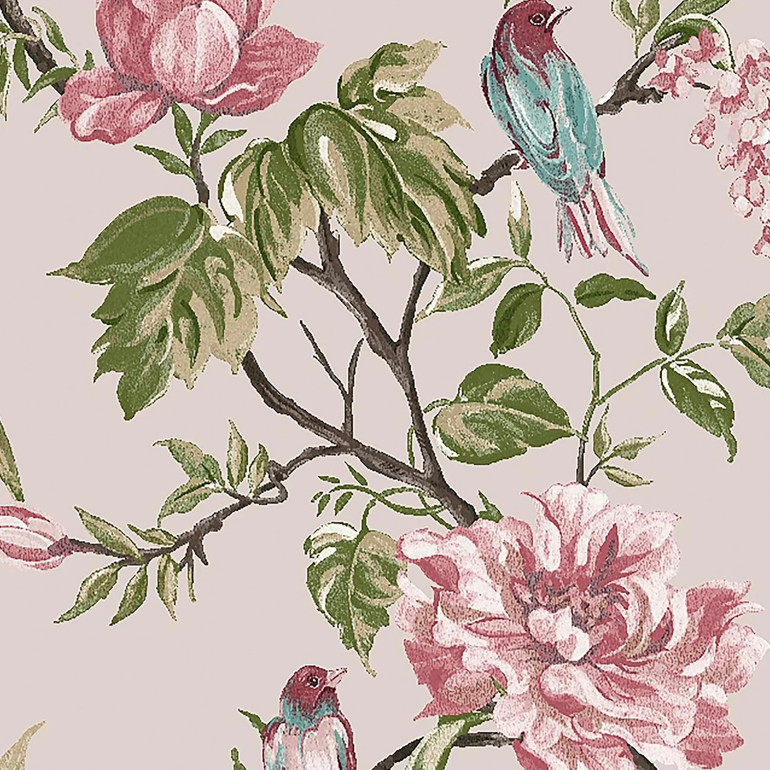 Next Birds & Blooms Mauve Wallpaper 6 Next Birds & Blooms Mauve Wallpaper - Image 4