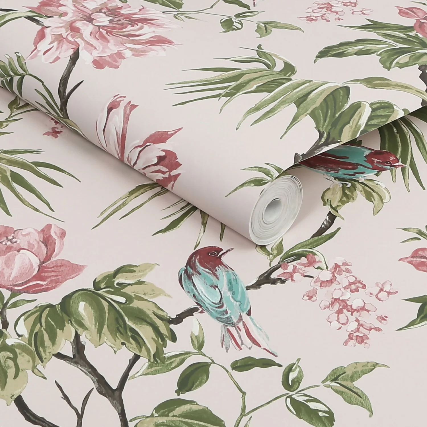 Next Birds & Blooms Mauve Wallpaper 5 Next Birds & Blooms Mauve Wallpaper - Image 3