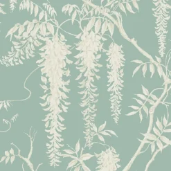 Next Wisteria Trails Duck Egg Wallpaper -Paint Store 13960869 7584998027439149