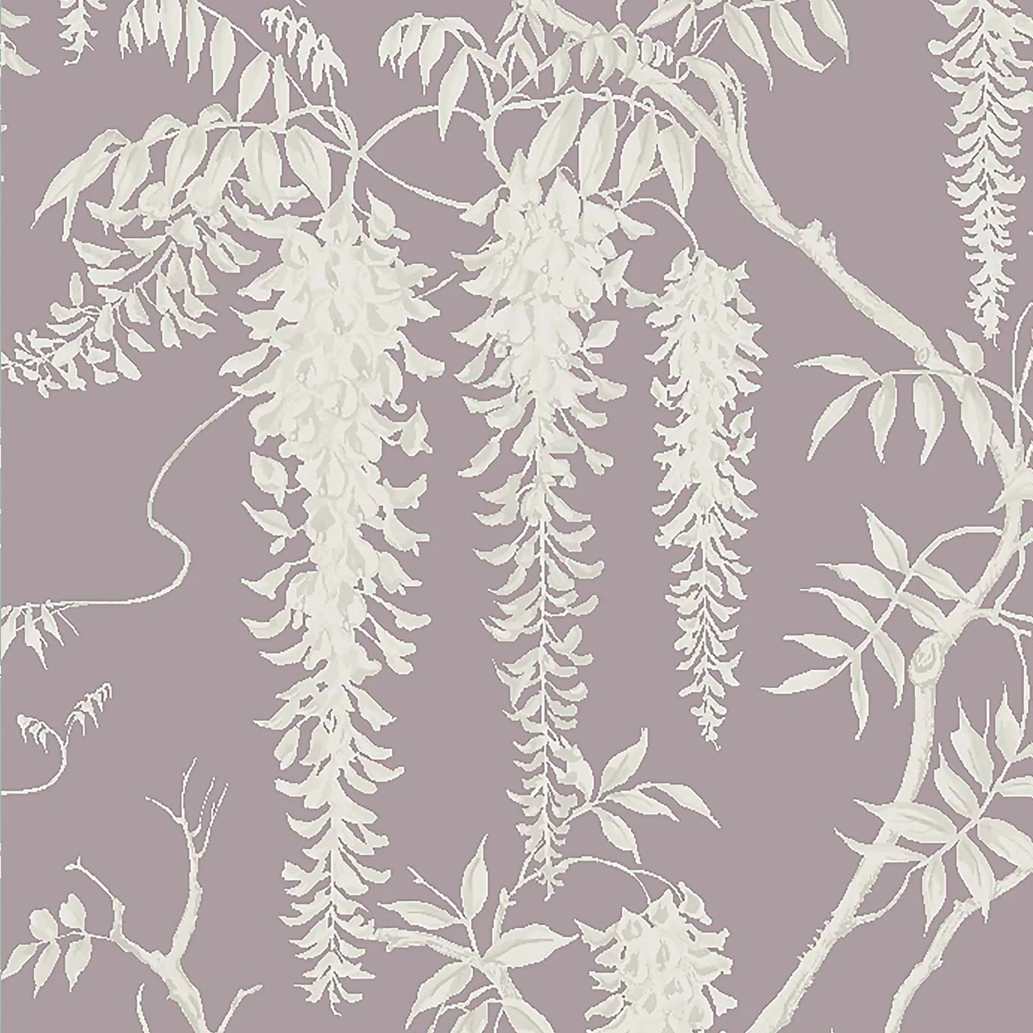 Next Wisteria Trails Mauve Wallpaper 6 Next Wisteria Trails Mauve Wallpaper - Image 4