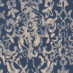 Next Majestic Damask Navy Wallpaper -Paint Store 13960893 1644998027084588