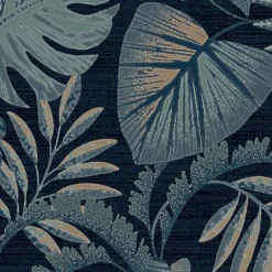 Next Jungle Leaves Navy Wallpaper -Paint Store 13960897 1814998027279852