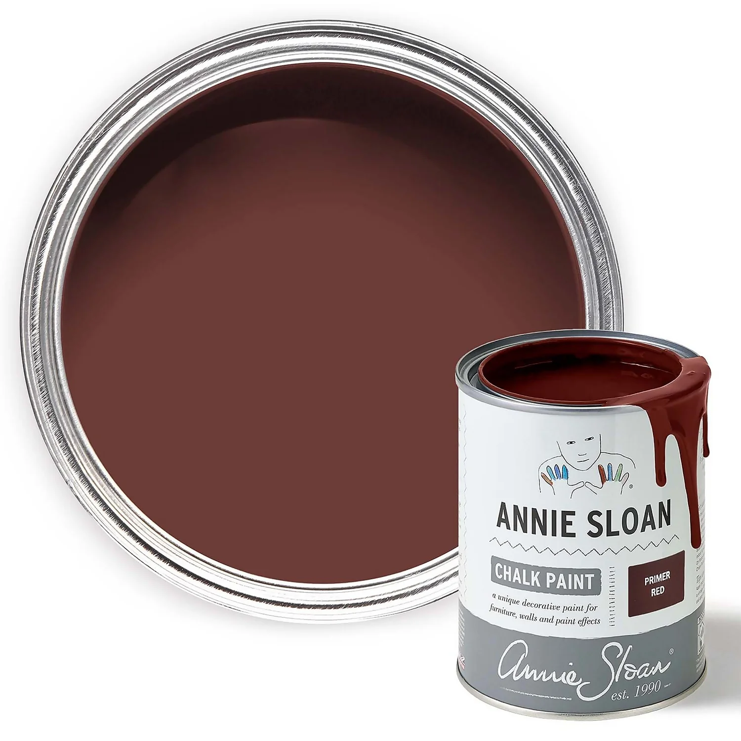 Annie Sloan Primer Red Chalk Paint - 1L 3 Annie Sloan Primer Red Chalk Paint - 1L