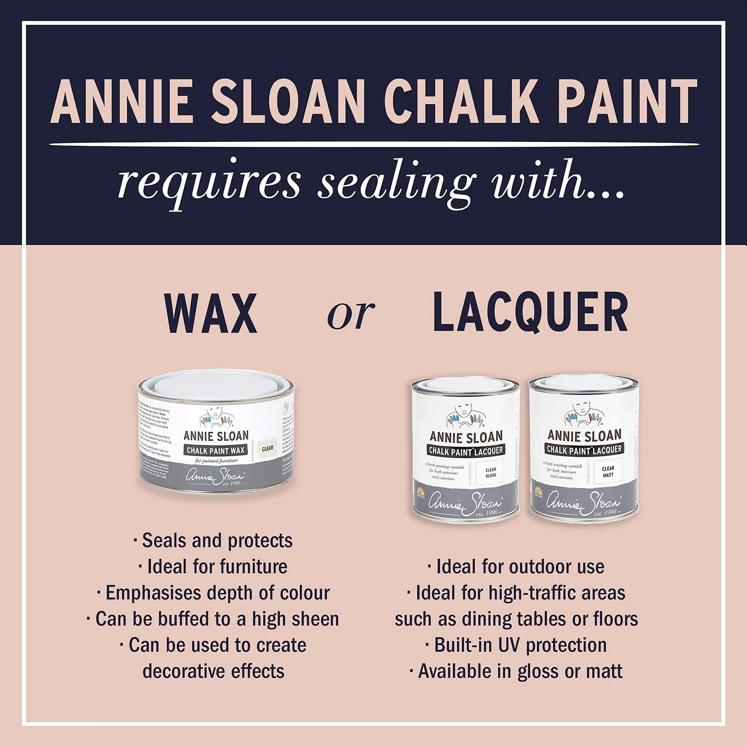 Annie Sloan Rodmell Chalk Paint - 1L 6 Annie Sloan Rodmell Chalk Paint - 1L - Image 4