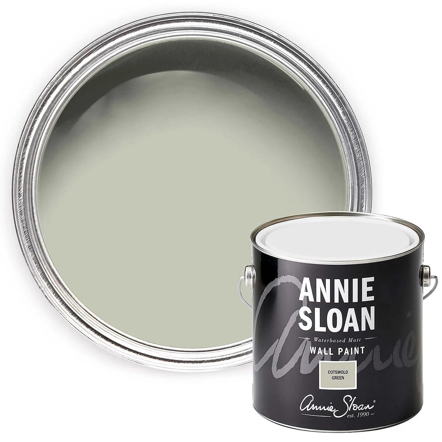 Annie Sloan Wall Paint Cotswold Green - 2.5L 3 Annie Sloan Wall Paint Cotswold Green - 2.5L