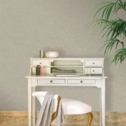 Grandeco Chenille Texture Plain Silver Textured Mid Sheen Wallpaper -Paint Store 13980235 1724998777176922