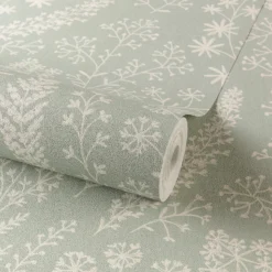 Grandeco Astrid Trail Green Textured Matt Wallpaper -Paint Store 13980241 7835003970448725