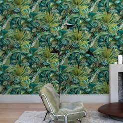 Grandeco Tropical Vista Green Textured Matt Wallpaper 11 Grandeco Tropical Vista Green Textured Matt Wallpaper -Paint Store 13980246 4754998777398448