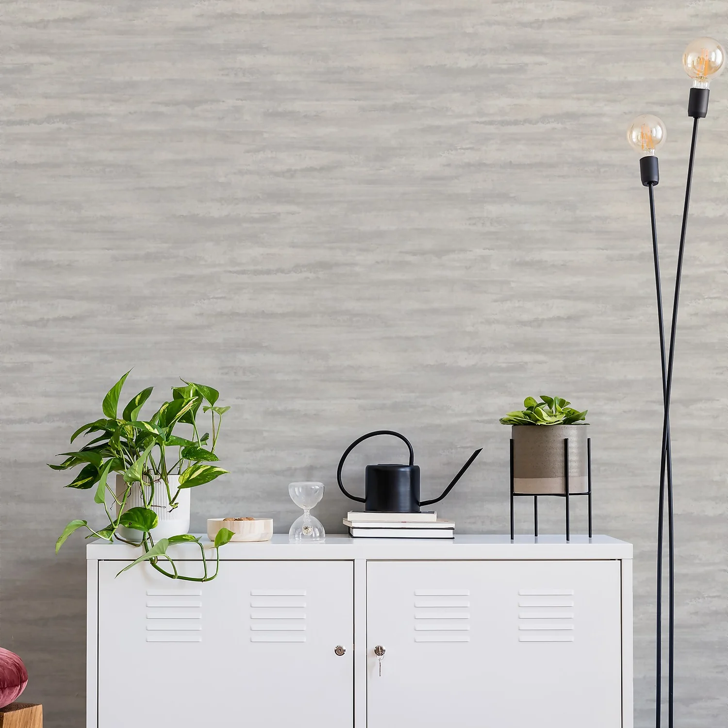 Grandeco Neuhaus Plain Grey Textured Matt Wallpaper 7 Grandeco Neuhaus Plain Grey Textured Matt Wallpaper - Image 5