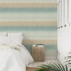 Grandeco Malibu Aqua Textured Matt Wallpaper -Paint Store 13987117 1014998777870438