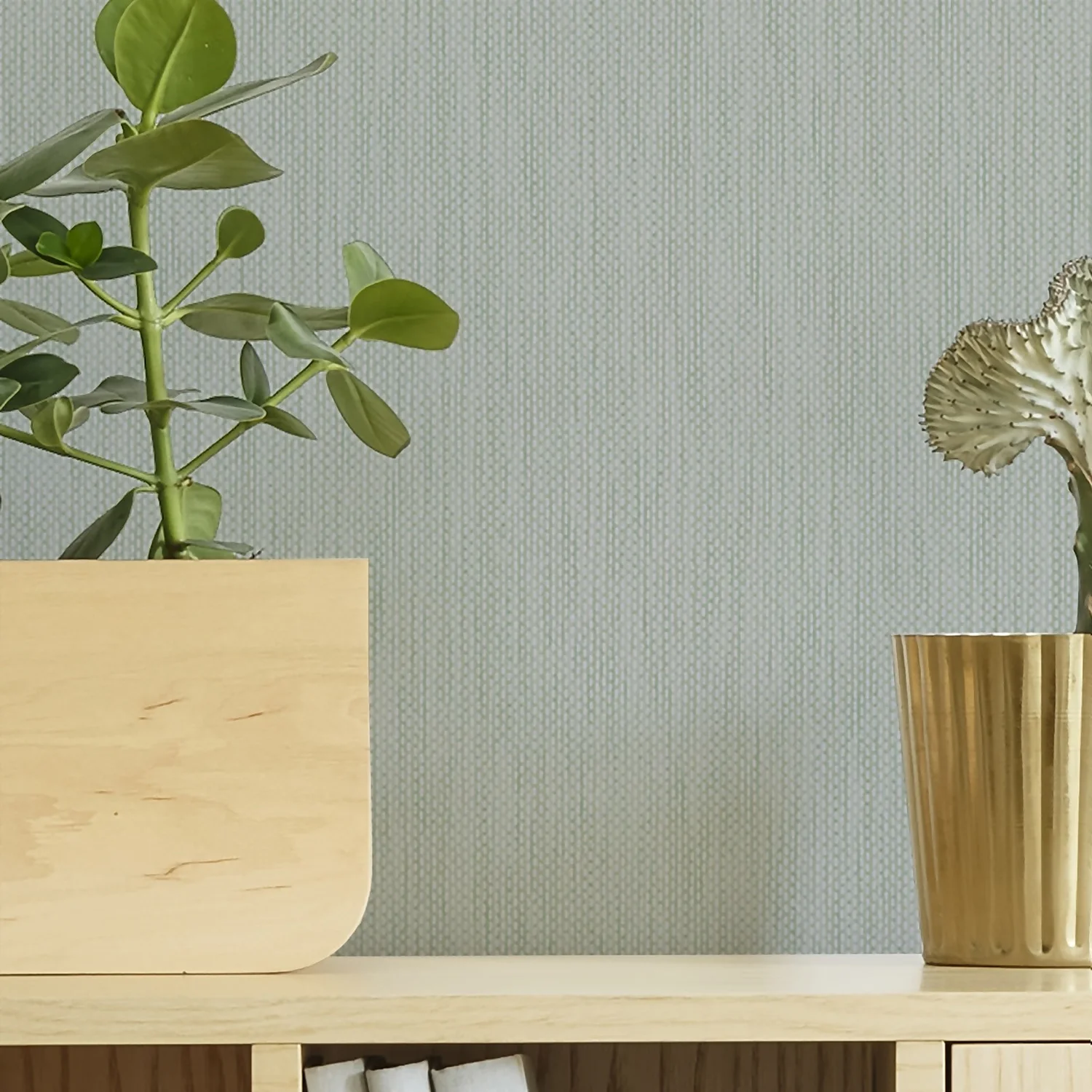 Superfresco Colours Aaron Sage Green Wallpaper 6 Superfresco Colours Aaron Sage Green Wallpaper - Image 4