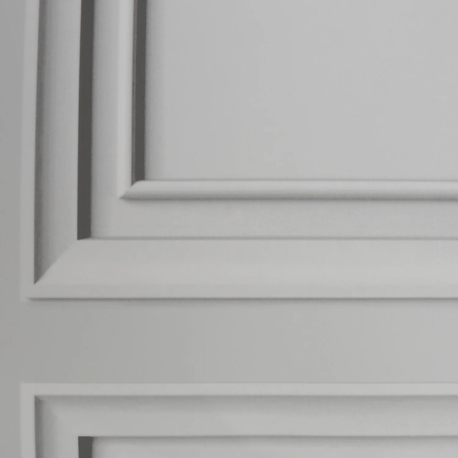 Fresco Wood Panelling Grey Wallpaper 4 Fresco Wood Panelling Grey Wallpaper - Image 2