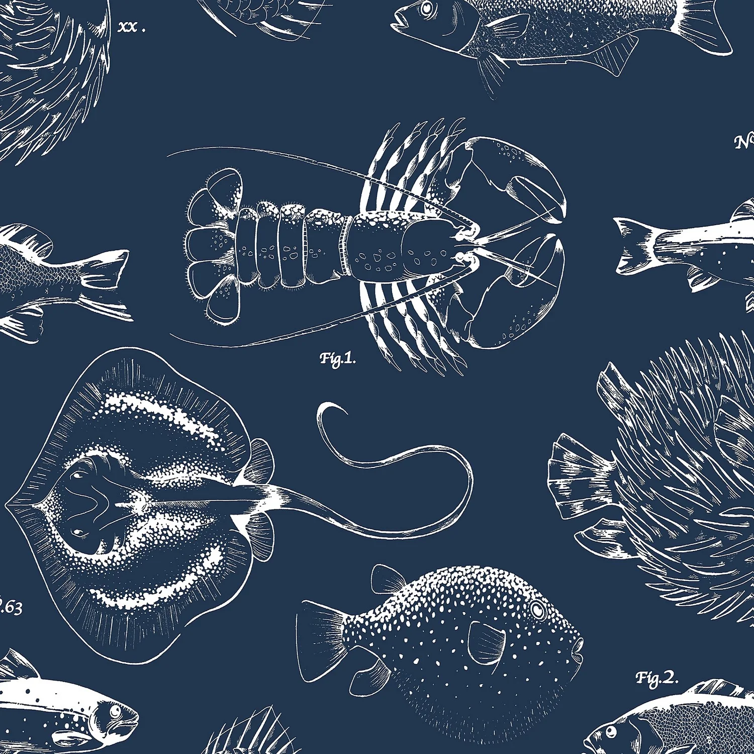 Contour Into The Deep Navy Wallpaper 3 Contour Into The Deep Navy Wallpaper