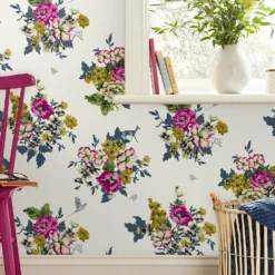 Joules Floral Crème Wallpaper -Paint Store 13991835 4295003725121289
