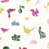 Joules Etched Woodland Creme Multi Wallpaper -Paint Store 13991836 4885003722504527