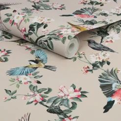 Joules Handford Garden Birds Antique Crème Wallpaper 9 Joules Handford Garden Birds Antique Crème Wallpaper -Paint Store 13991839 7525003722991526