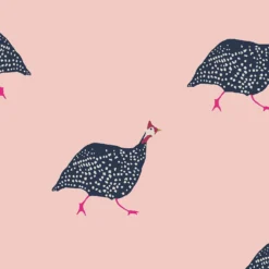 Joules Guinea Fowl Blush Pink Wallpaper 10 Joules Guinea Fowl Blush Pink Wallpaper -Paint Store 13991842 1645003725083222