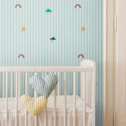 Joules Kids Whatever The Weather Icons Haze Blue Wallpaper -Paint Store 13991847 1055003726282271