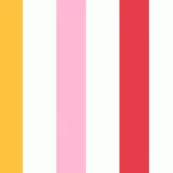 Joules Kids Country Critters Chunky Stripe White And Rainbow Wallpaper -Paint Store 13991849 1245003725374702