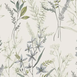 Fresco Jasmin Fern Wallpaper -Paint Store 13991899 1365003725062762