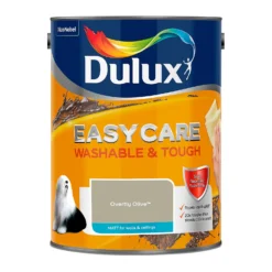 Dulux Easycare Washable & Tough Matt Emulsion Paint Overtly Olive - 5L -Paint Store 14235024 1815036373619917