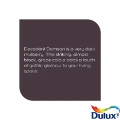 Dulux Easycare Washable & Tough Paint Decadent Damson - Tester 30ml -Paint Store 14235029 3395036374593828