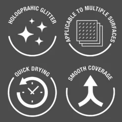 Rust-Oleum Holographic Glitter Spray Paint - 150ml -Paint Store 14606449 1795053485454410